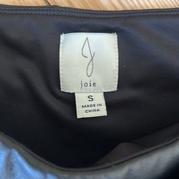 Black Vegan Leather Patchwork Pants - Picture 5 of 5